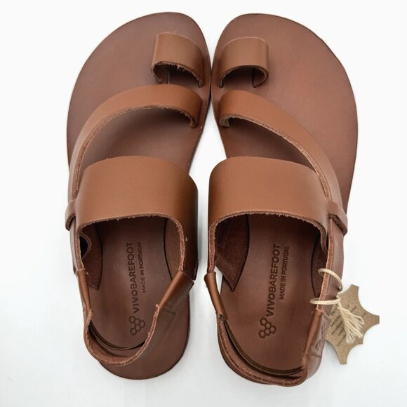 Vivobarefoot Opanka Sandals Leather Women’s Size 6 / EU 37 Tan 203225-02 - Picture 6 of 8